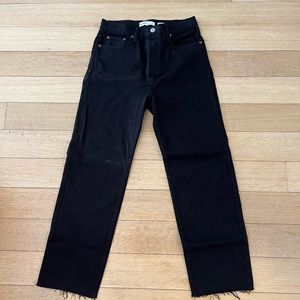 Re/Done 90s High Rise Straight Leg Jean